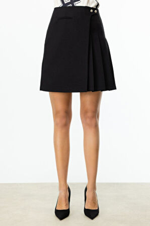 EKOL Pileli Mini Boy Etek