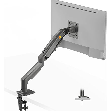 Nb North Bayou F80 17"-30" Amortisörlü 2-9 kg Monitör Standı 2024 Gray Edition