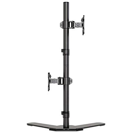 Ergoflex EF73 Steel Design 2-8 kg Çift Ekran Asansörlü 13"-27" Desktop Monitör Standı