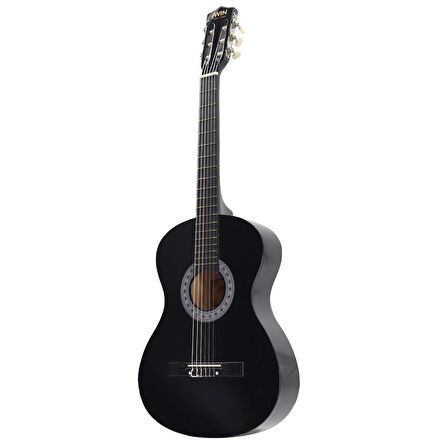 Jwin CG-3802 Klasik Gitar 100cm (Kılıf + Pena) - Siyah