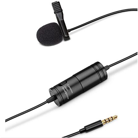 Jwin MIC-400 Metal Mandallı Yaka Mikrofonu