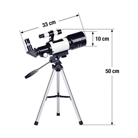 Jwin JT-30070 Tripodlu Teleskop