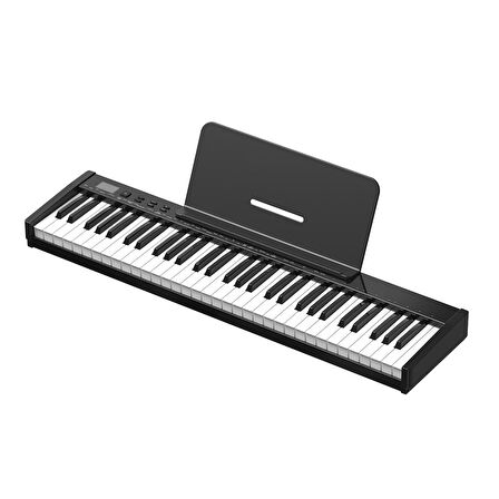 Jwin JTK-6103B Şarjlı Tuş Hassasiyetli 61 Tuşlu Bluetooth MIDI Klavye / Org (Çanta+Pedal+Adaptör)