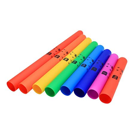 Jwin JBW-10 8li Boomwhackers Chromatic Set