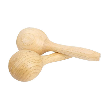 Jwin JWM-109 Saplı Marakaş Orff - Ritim Aleti Seti - Natural