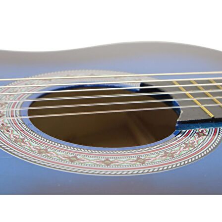 Jwin CG-3802 Klasik Gitar 100cm (Kılıf + Pena) - Mavi