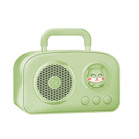 Jwin BR-220 Radyolu Bluetooth Hoparlör - Yeşil