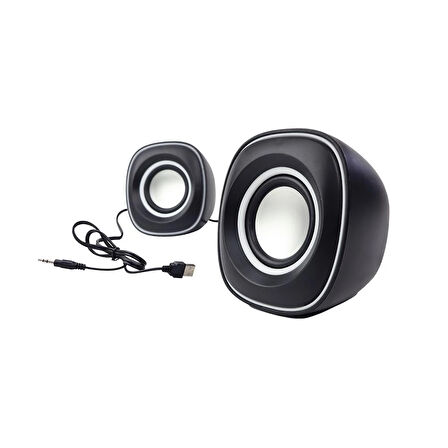 Jwin S-610 2'li USB Hoparlör - Beyaz
