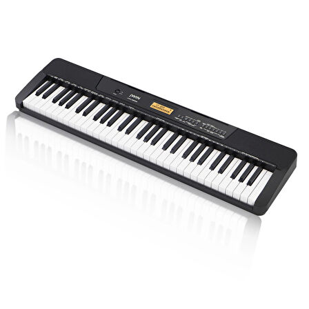 Jwin JTK-3600 61 Tuş Hassasiyetli 5 Oktav Org Seti - Siyah