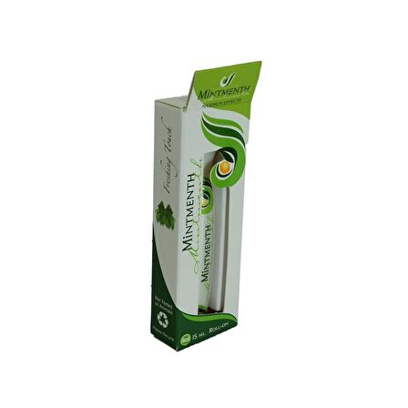 Mintmenth Menthol Masaj Yağı Roll On Mentol Nane Okaliptus 15ML