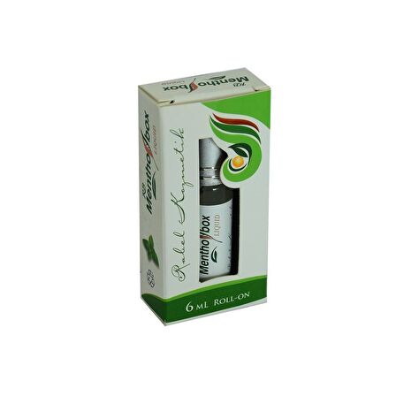 Mentholbox Menthol Masaj Yağı Likit RollOn Mentol Nane Yağlı 6ML