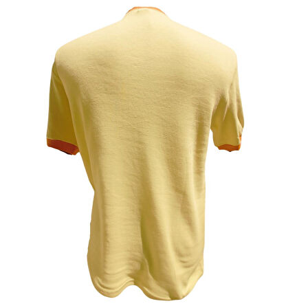 Formteks Promosyon V Yaka Tshırt Turuncu Yakalı