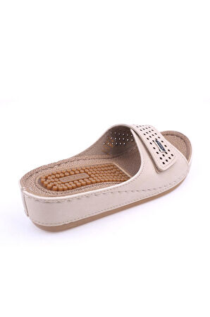 Gezer 11260 Topuk Dikenli Anatomik Taban Günlük Kadın Terlik