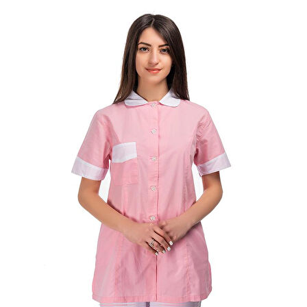 Formteks Kadın Temizlik Ceket Bebe Yaka