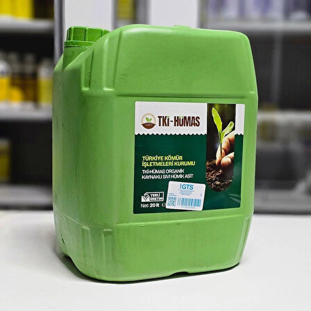 Tki Humas Hümik ve Fulvik Asit İçeren Organik Toprak Düzenleyici 20 Litre