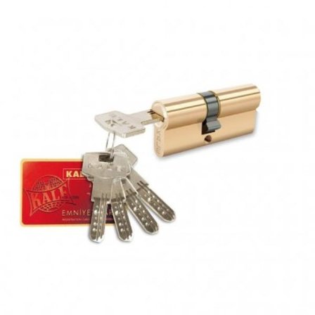 Kale Kilit Barel 164BNE 68mm Çelik Pimli Sarı  