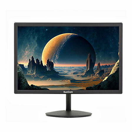 Suncom SM190VI-N 19" 60Hz 5Ms VGA+HDMI HD+ VA Vesa Monitör