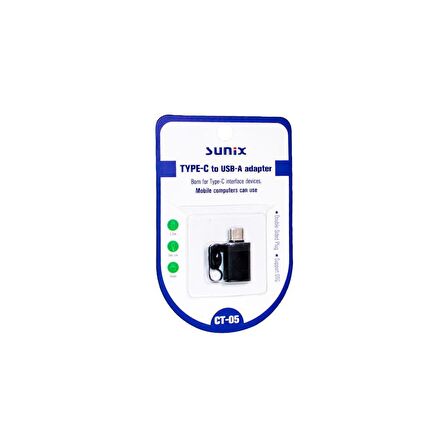 Sunix Type-C to USB-A Dönüştürücü CT-05