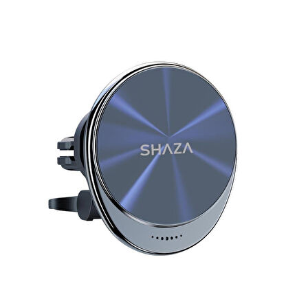 Shaza SF5503 Magsafe Uyumlu 15W Kablosuz Şarj 2in1 Araç İçi Telefon Tutucu