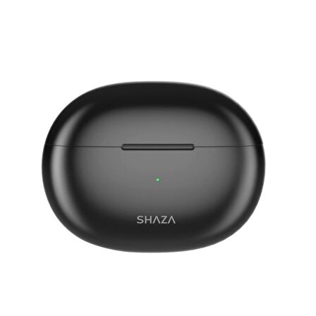 Shaza Air8 4 Mikrofonlu ENC 400 mAh TWS Silikonlu Bluetooth Kulakiçi Kulaklık Siyah