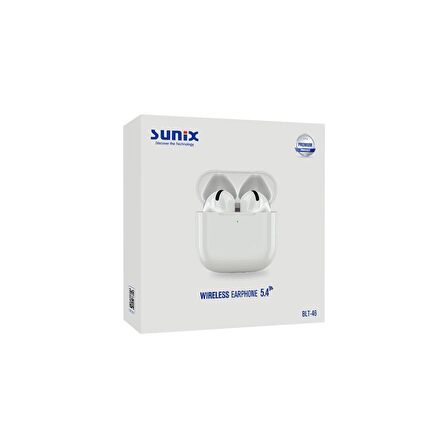 Sunix Bluetooth 5.4 Kulakiçi Bluetooth Kulaklık BLT-46