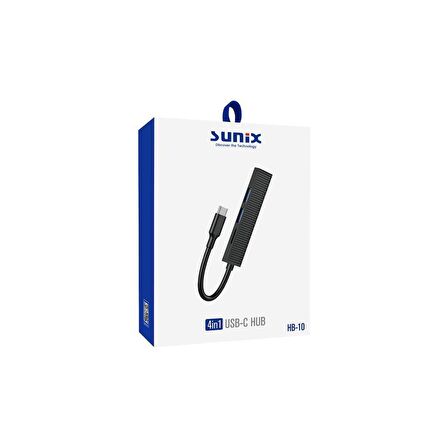 Sunix USB-C 4in1 Hub Adaptör HB-10