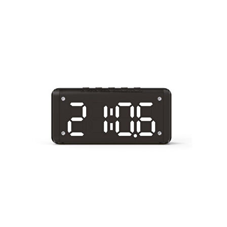 Sunix 6W 1800 Mah Led Işıklı Çalar Saat Bluetooth Hoparlör BTS-240