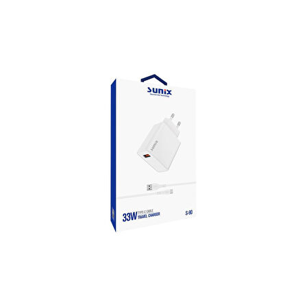 Sunix 33W USB / Type-C Hızlı Şarj Aleti S-90