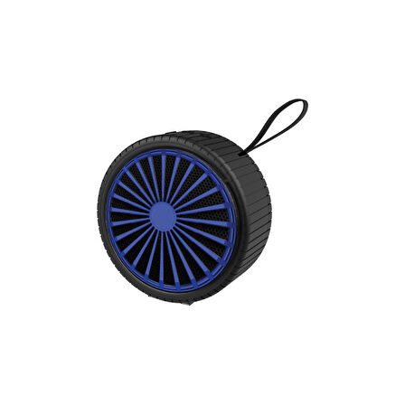 Sunix 800 Mah 5W Kablosuz  Taşınabilir Bluetooth Hoparlör Mavi BTS-140M