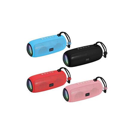 Sunix 1200 Mah 5WX2 Bluetooth Hoparlör Siyah BTS-150