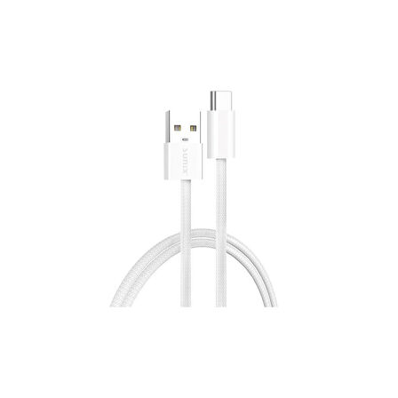 Sunix 3.0A USB Type-C Örgülü Hızlı Şarj ve Data Kablosu 2 metre IP-16