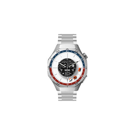 Sunix Amoled Ekran 48mm Metal ve Silikon Kordonlu Akıllı Saat Gri WT6 Pro