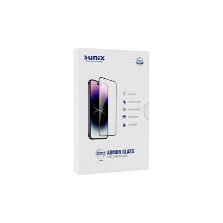 Sunix Samsung S25 Plus İle Uyumlu Darbeye Dayanıklı Armor Hayalet Ekran Koruyucu Cam 