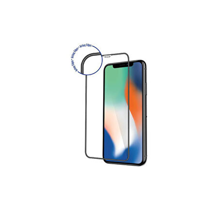 Sunix Iphone 14 Pro Max Uyumlu Silikon Köşeli Kırılmaz Airbag Ekran Koruyucu Cam 3 Adet