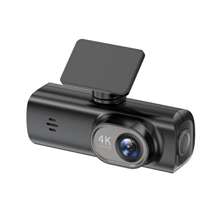 Hakopro 3840*2160P Ön ve Arka Kameralı 1.5” IPS HD Ekran, Wifi ve Ultra Geniş Açılı UHD 4K Akıllı Araç Kamerası CMR110