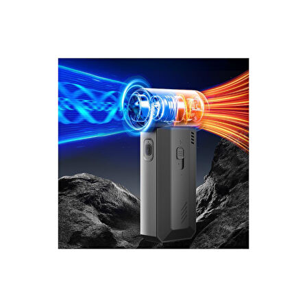 Hakopro 8000Pa Güçlü Vakumlu Çok Fonksiyonlu Araç İçi Şarjlı El Süpürgesi HPF100