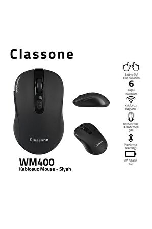 Classone BP-WTX106  Wtxpro Su Geçirmez 15.6" Laptop Notebook Sırt Çantası Pembe + Kablosuz Mouse