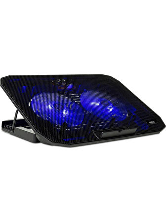 Classone Mila Serisi - M2 - 13-17 inch - Mavi Led,2 Fan,2 USB Gaming Notebook Soğutucu Standı