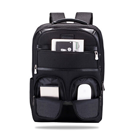 Classone BP-BS200 Business Vıp B2 -Serisi 15.6 Inch Uyumlu Wtx Pro Su Geçirmez Kumaş Laptop Sırt Çan