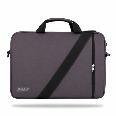 Classone XYZ Serisi XYZ-T24 15.6 Uyumlu Unisex  Macbook Laptop Notebook El ve Omuz Çantası Gri