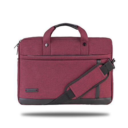 Classone Ravenna 14" VP1005 Çanta -Bordo 