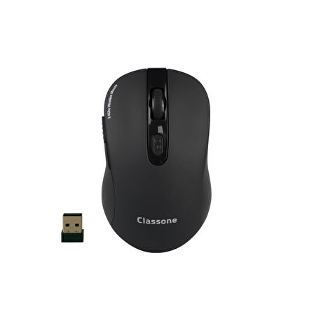 Classone WM400 Serisi Kablosuz Mouse Siyah