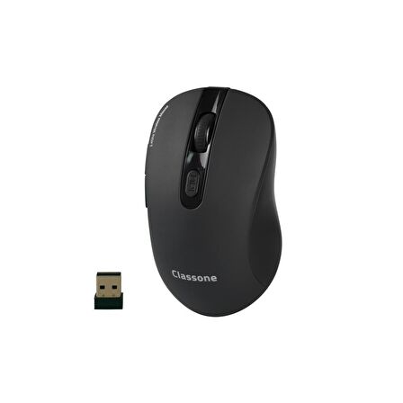 Classone WM400 Serisi Kablosuz Mouse Siyah