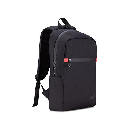 Classone BP-WTX300SK 15,6"Su Geçirmez Kumaş Fermuar Notebook Sırt Çantası Siyah Kırmızı