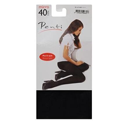 Penti Külotlu Mikro 40 Den Siyah No.4 Xl