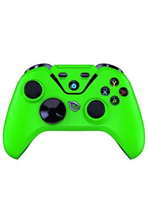 Pusat  Clutch Titreşim Geri Bildirimli Çift Mod Kablosuz (bluetooth Ve 2.4 Ghz) Gamepad - Yeşil