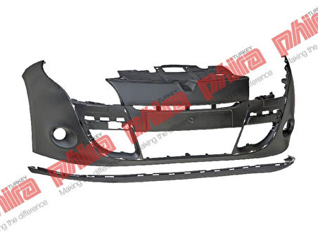 Renault On Tampon Astarlı Set 3 Kapılı Megane III 08> - Phira Mg-08220