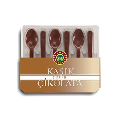 Kahve Dünyası Sütlü Kaşık Çikolata 6 x 8 gr x 6 Adet