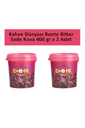 Kahve Dünyası BONTE BİTTER SADE KOVA 400 GR x 2 Adet