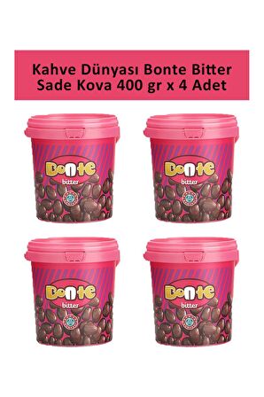 Kahve Dünyası BONTE BİTTER SADE KOVA 400 GR x 4 Adet